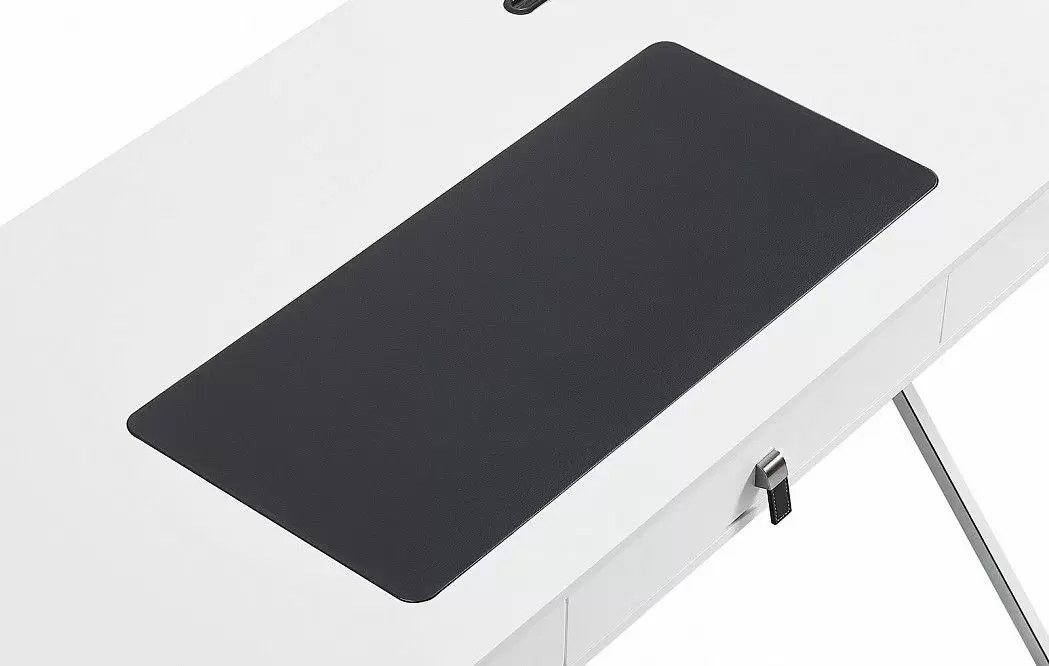 Стол письменный Christopher, белый/хром - фото 4