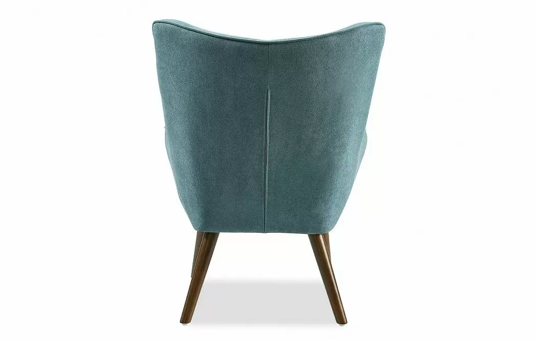 Кресло Hygge, темно-бирюзовый/орех - фото 8