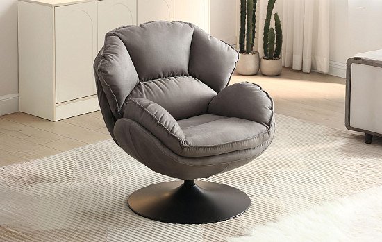 Кресло Bergen, серо-коричневый