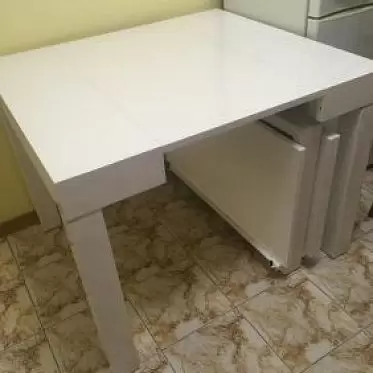 Стол раскладной Claus, белый IMG-20191104-WA0022