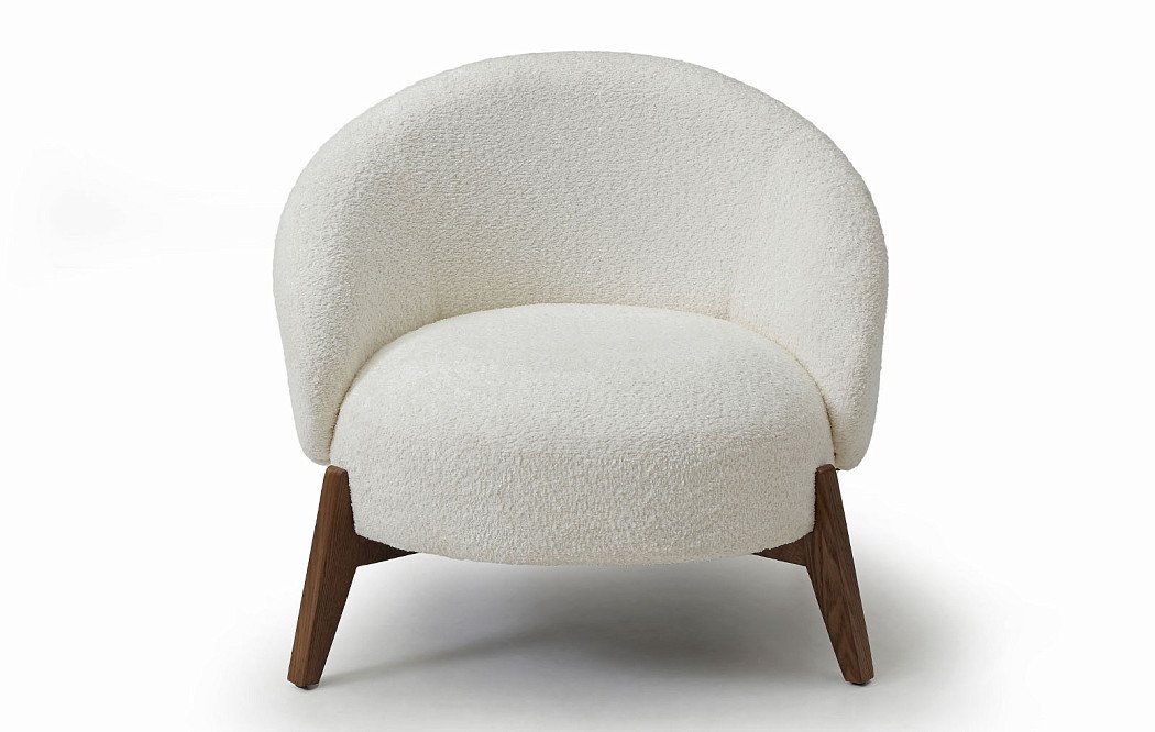 Кресло Orlando, белый/орех - фото 12