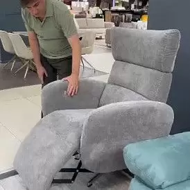 Кресло-реклайнер Star, серый