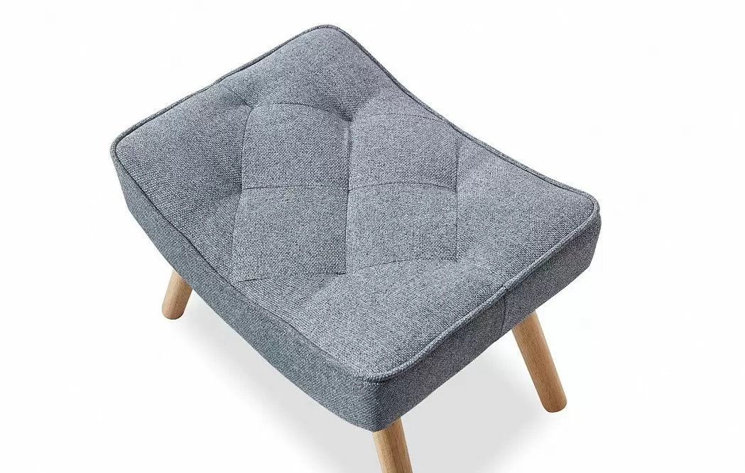 Оттоманка Hygge, серый/натуральный - фото 7