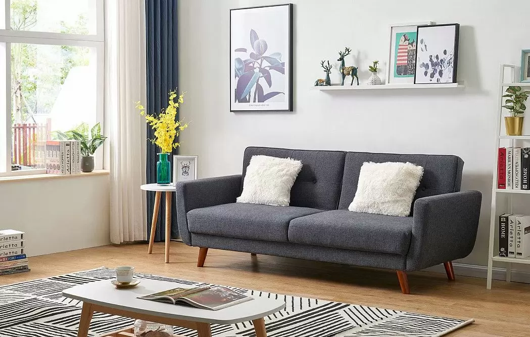 Диван-кровать Blues, цвет графит