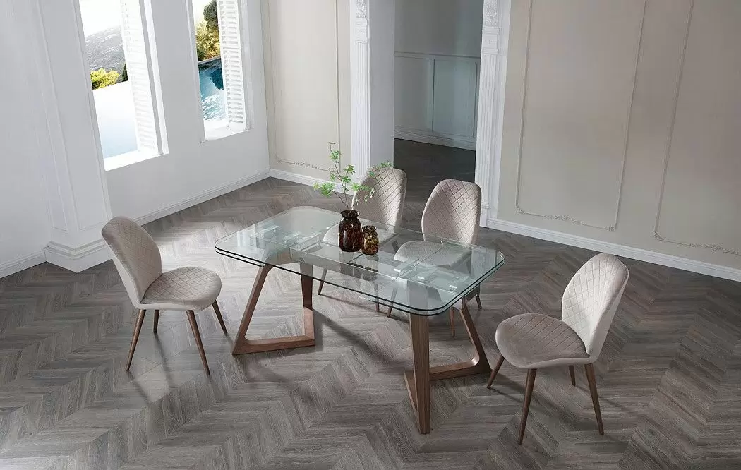 Стол раскладной Eden 140-200, орех - фото 2