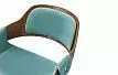 Стул Jody, голубой/орех