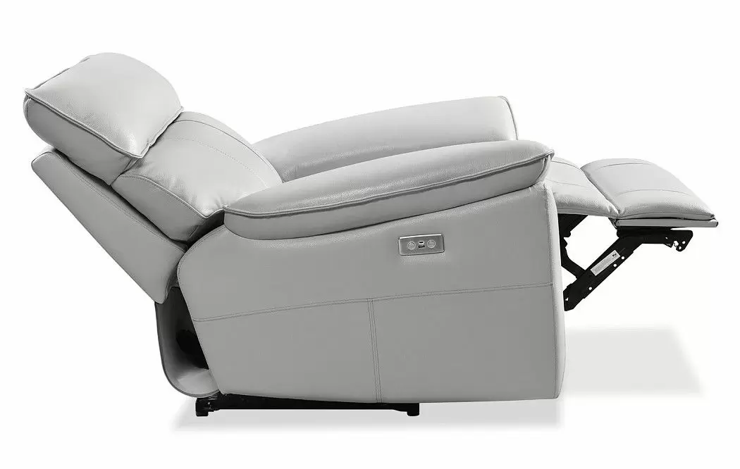 Кресло-реклайнер Allison, светло-серый - фото 7