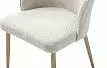 Стул Ornella, белый тедди/шампань