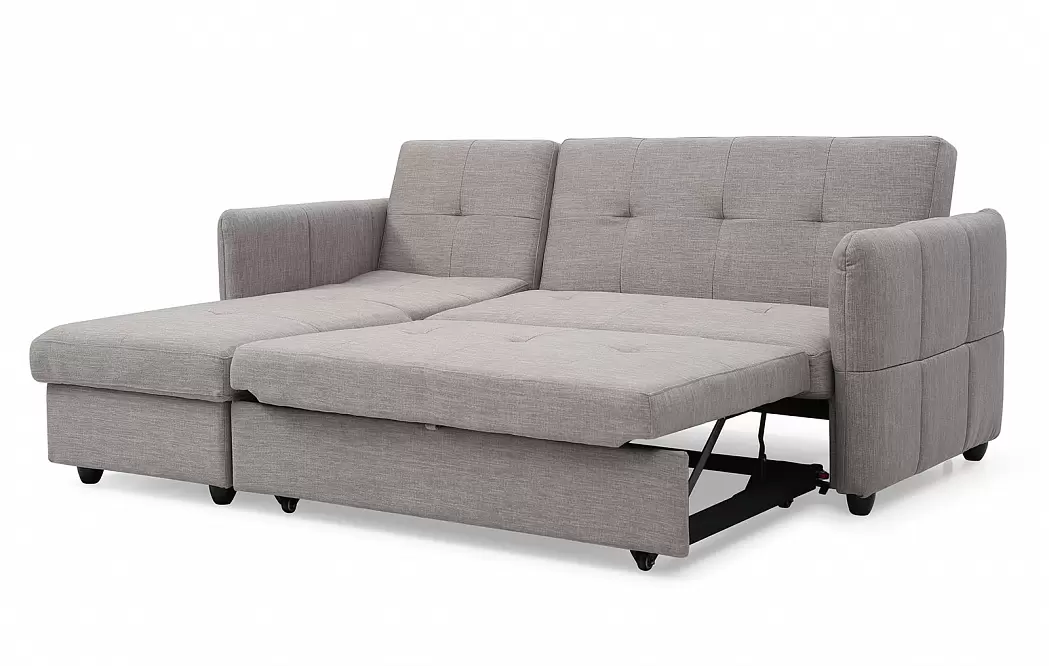 Диван-кровать Rotterdam угловой (левый), цвет серый - фото 3