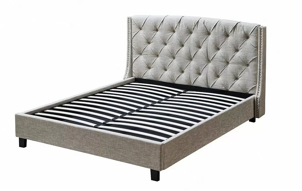 Кровать Evita Grand, кремовый - фото 2