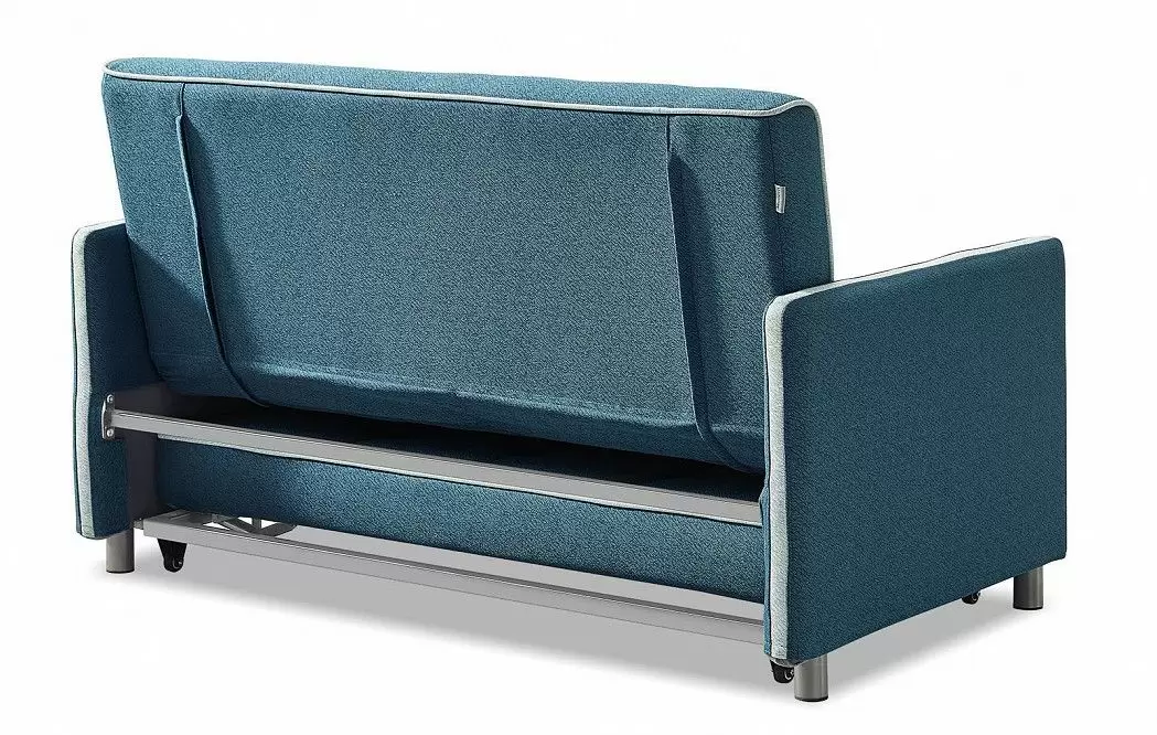 Диван-кровать Claire (1,5-спальный), темно-бирюзовый - фото 11