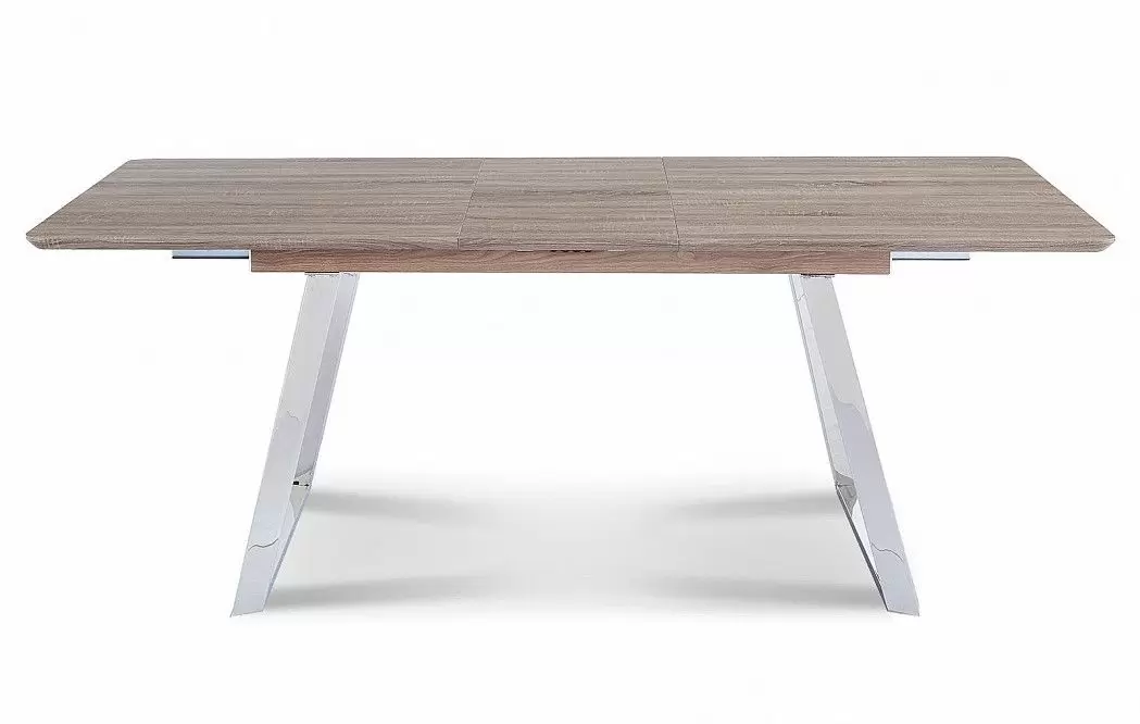 Стол раскладной Otis 160-200, дуб/сталь - фото 6
