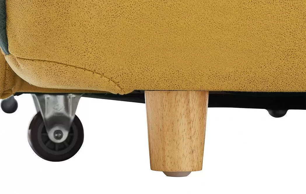 Диван-кровать Arizona 3-х местный, желтый/графит - фото 7