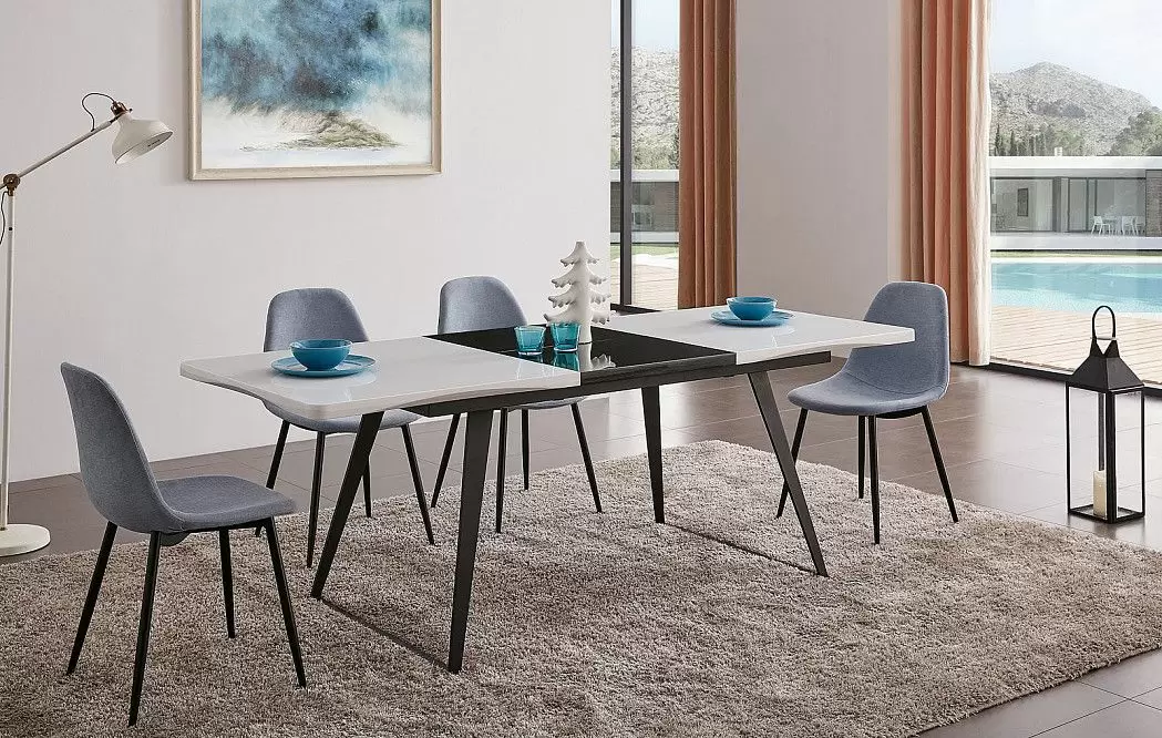 Стул Jackson, голубой/черный - фото 2