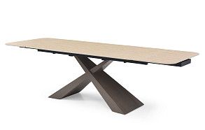 Стол раскладной Torino 180-260, песочная керамика