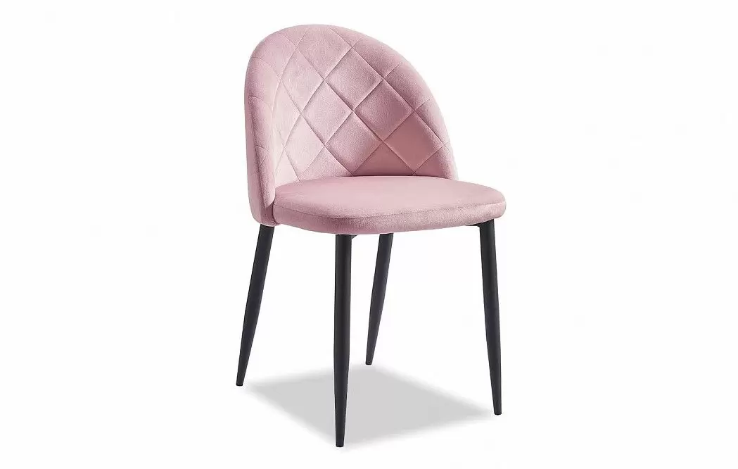 Стул Jill, розовый/черный