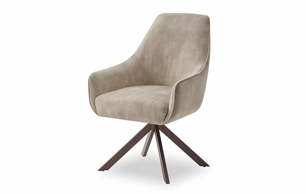 Стол Richard + 4 темно-бежевых стула Emma - фото 14