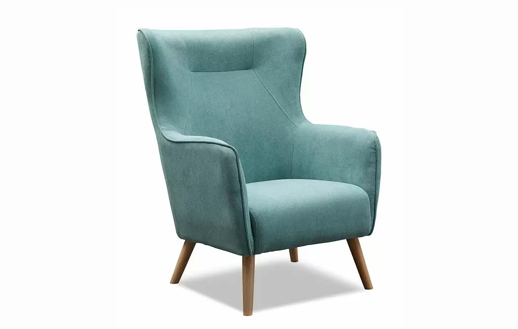 Кресло Camilla, бирюзовый/натуральный - фото 4