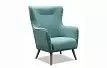 Кресло Camilla, бирюзовый/натуральный