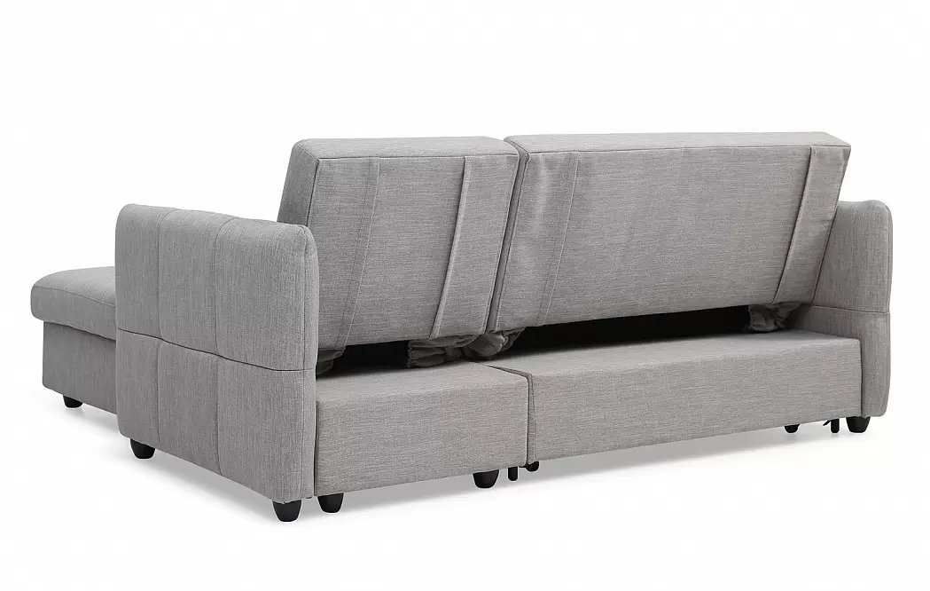 Диван-кровать Rotterdam угловой (правый), цвет серый - фото 17