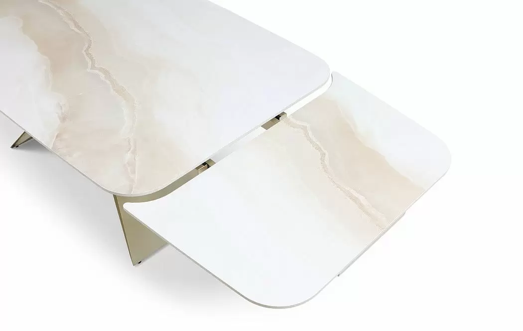 Стол Richard + 4 темно-бежевых стула Emma - фото 8