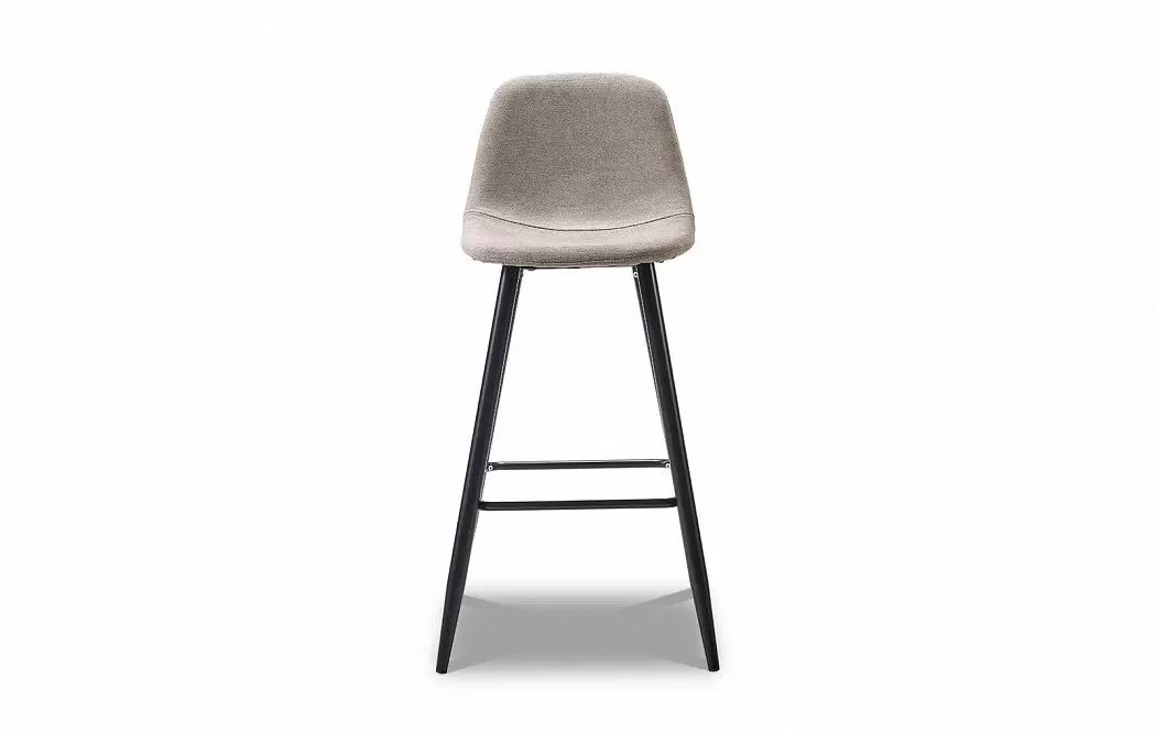 Стул барный Jackson Bar, бежевый/черный - фото 3
