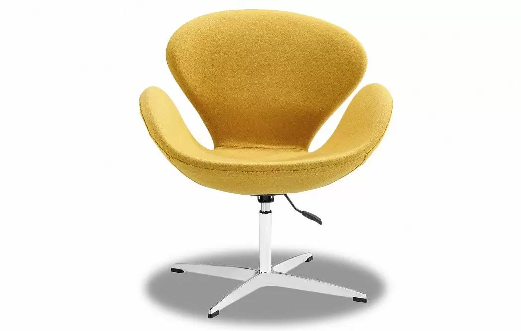 Кресло Swan, желтый - фото 2