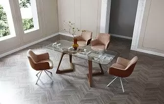 Стол Eden + 4 стула Geneva