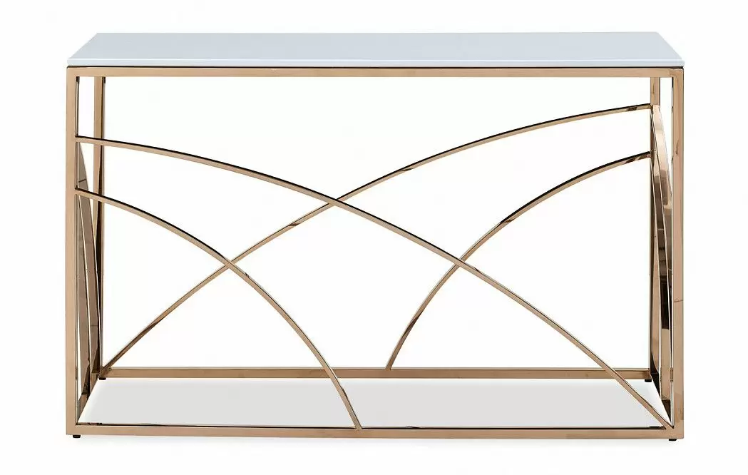 Консоль Augusta, розовое золото - фото 3