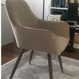 Стул Anita, бежевый/дуб