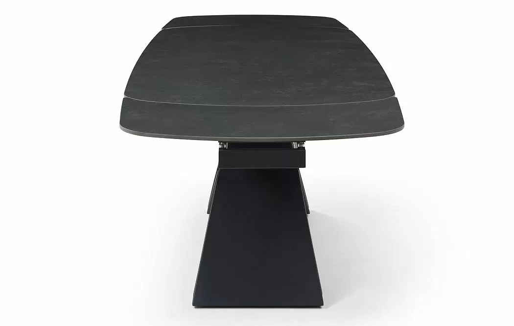 Стол раскладной Charlotta 160-240, черная керамика - фото 14