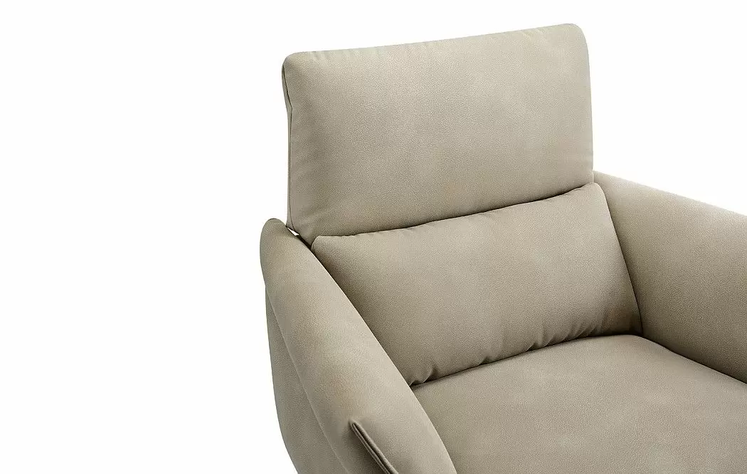 Кресло и оттоманка Wendy, темно-бежевый - фото 6