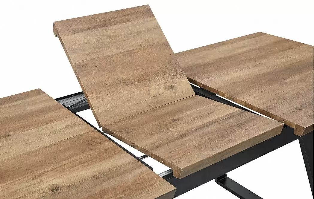 Стол раскладной Maryland 140-180, орех/черный - фото 8