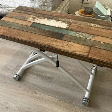 Стол-трансформер Jordan, мультиколор/белый