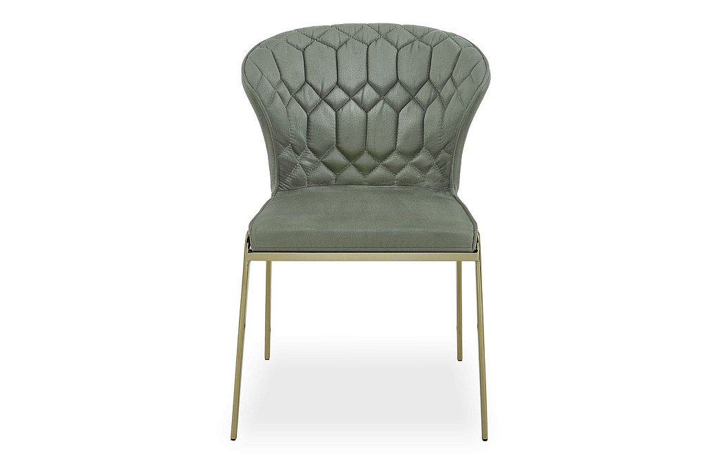 Стул Hilda, зеленый/шампань - фото 3