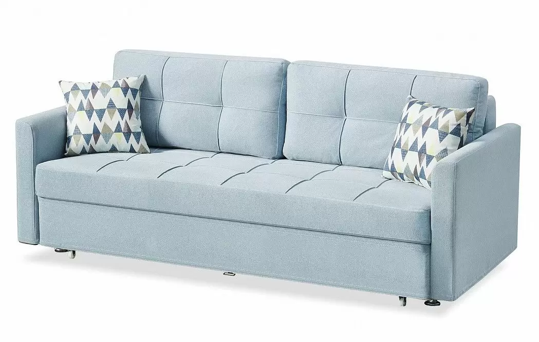 Диван-кровать Jeffrey, цвет серо-голубой - фото 11