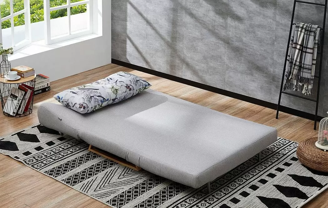 Комплект мягкой мебели Rosy, серый/цветочный принт - фото 2