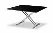 Стол-трансформер Stafford, черный лак