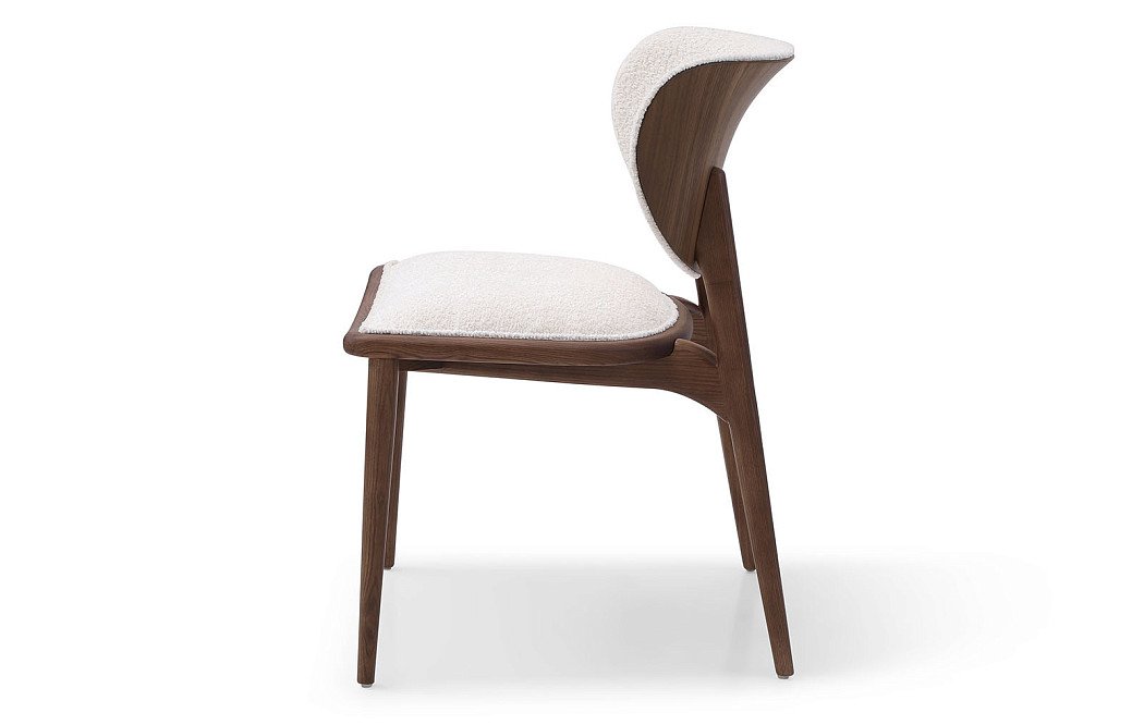 Стул Ian, белый/орех - фото 7