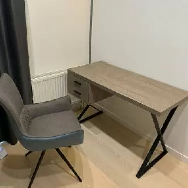 Кресло Jess, серый/синий