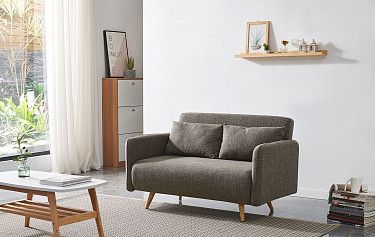 Диван-кровать Cardiff, коричневый меланж