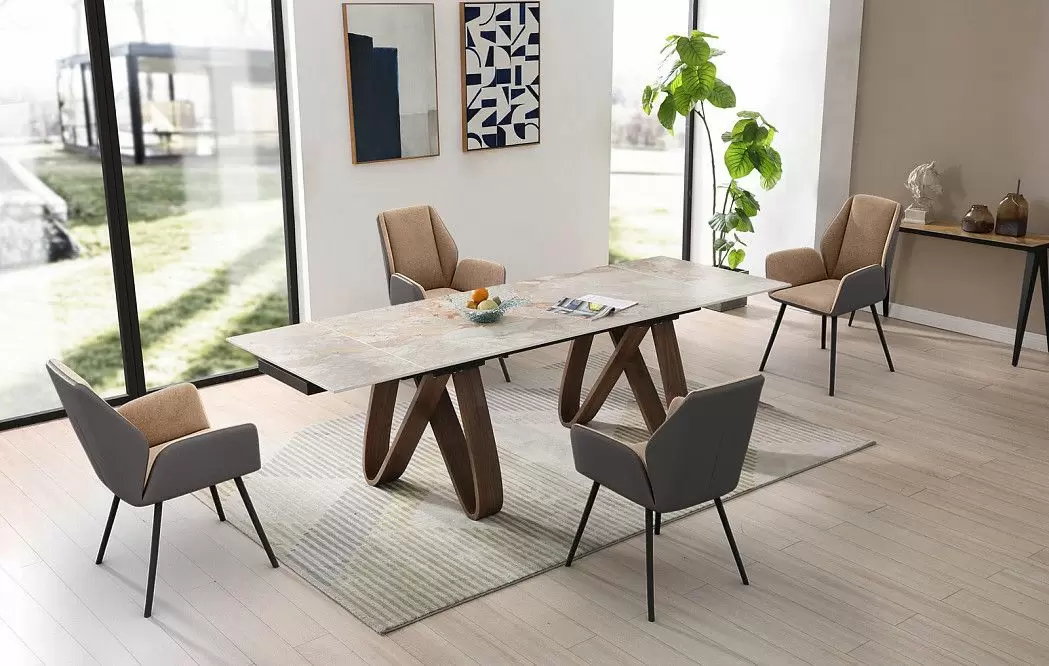 Стул Matilda, коричневый/антрацит - фото 3