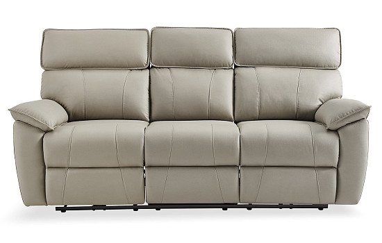 Диван-реклайнер Allison 3-х местный, песочный