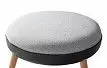 Кресло и пуф Cherry, серый