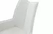 Стул Renzo, белый/стальной