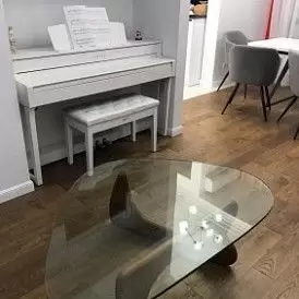 Стол журнальный Muse (в стиле Noguchi), коричневый