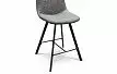 Стул полубарный Ella, серый