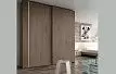 Шкаф ONE с 2 раздвижными дверями 195 H240, дуб дымчатый/каменный (YM506)