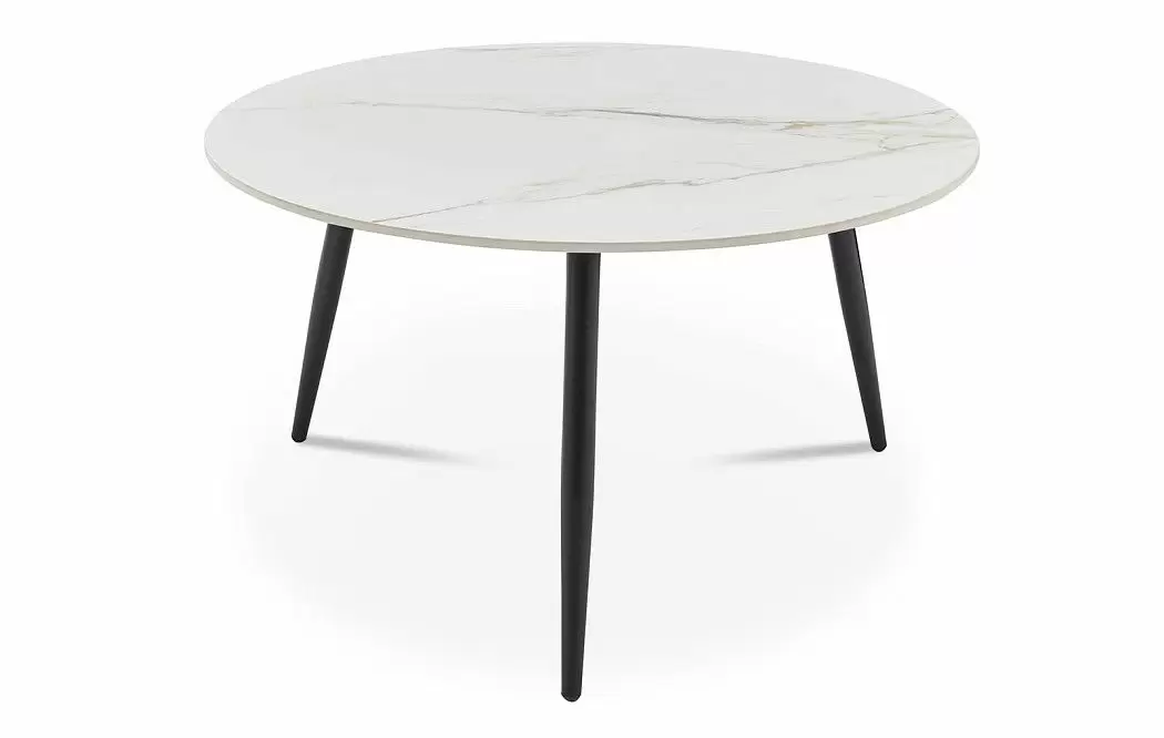 Набор из 2-х столов журнальных Liz, белая керамика - фото 7