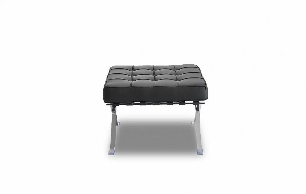 Кресло с оттоманкой Barcelona Black - фото 11